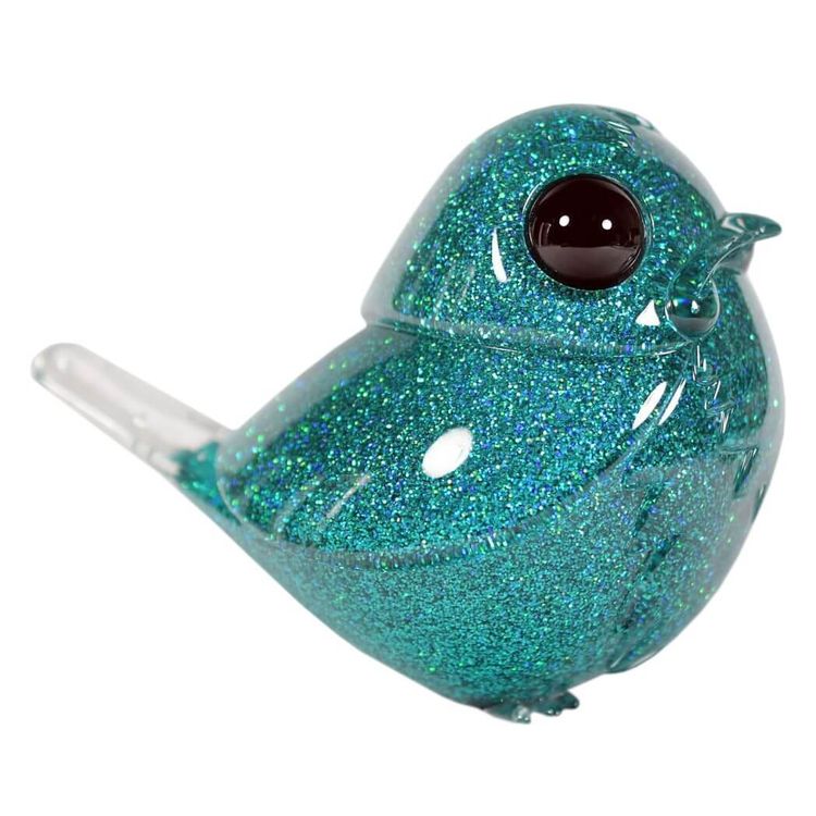 Young Robin Teal Glitter (Jumbo) by Muffinman (Malte Fulda)
