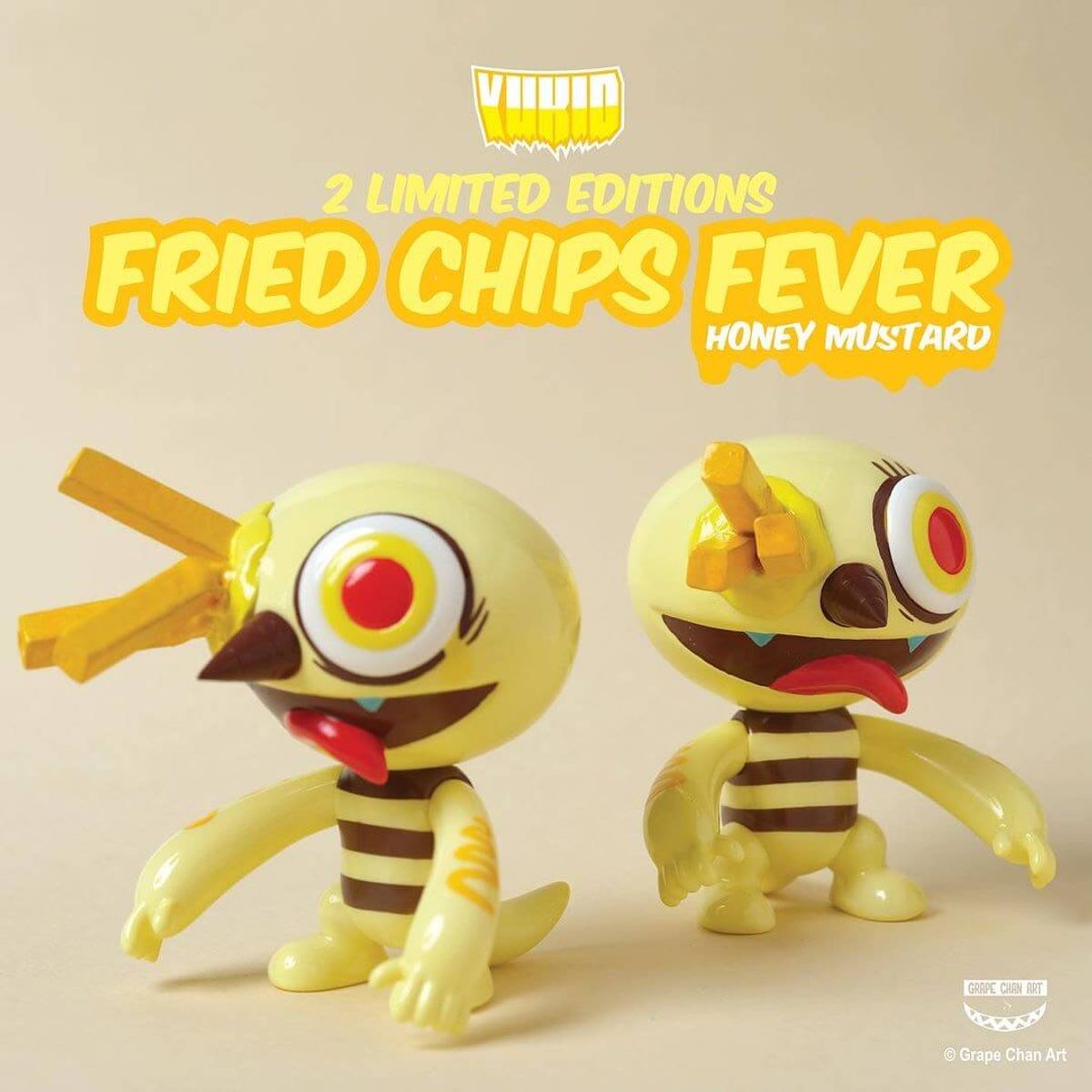 Yukid Fried Chips Fever Honey Mustard