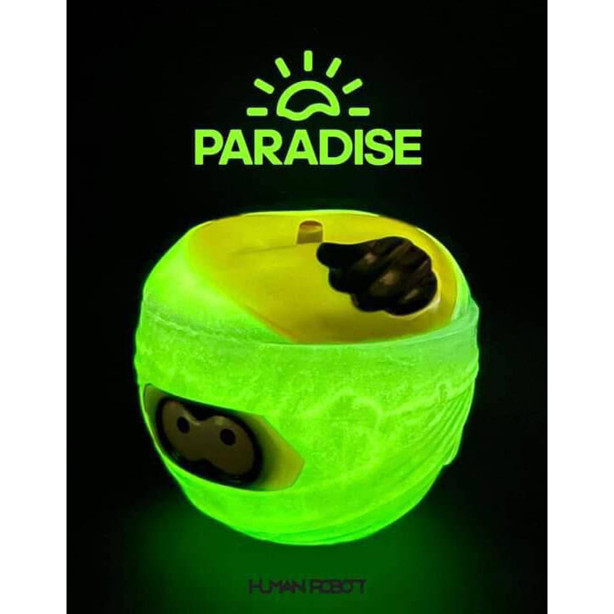 Yummy Mummy Halloween Purple GID