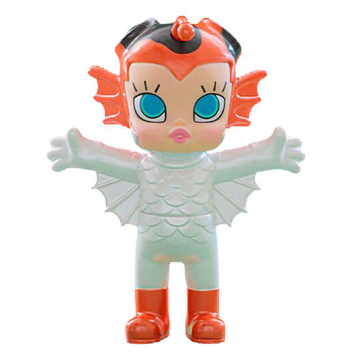 Yutong Orange Red Pearl White