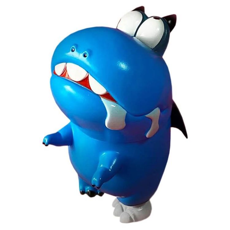 Zombie Tyrannosaurus Rex Blue Devil by Kamen Kid