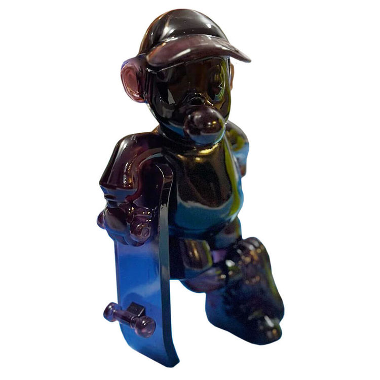 Zook Skateboard Lakers Purple by Marly McFly
