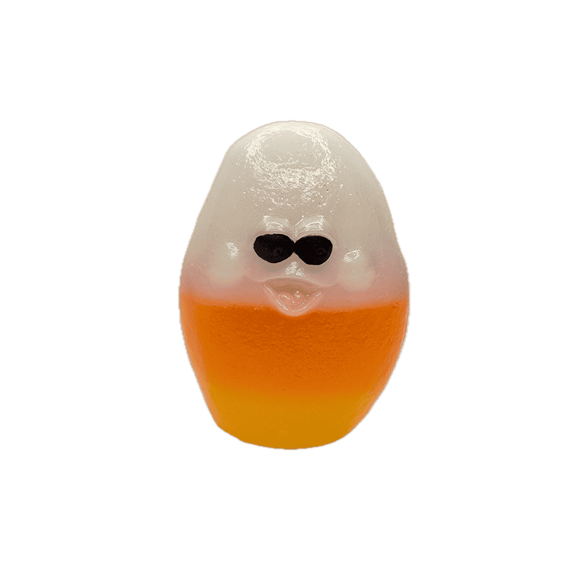 Glow-in-the-Dark Candy Corn Nugg w/ Black Eyes
