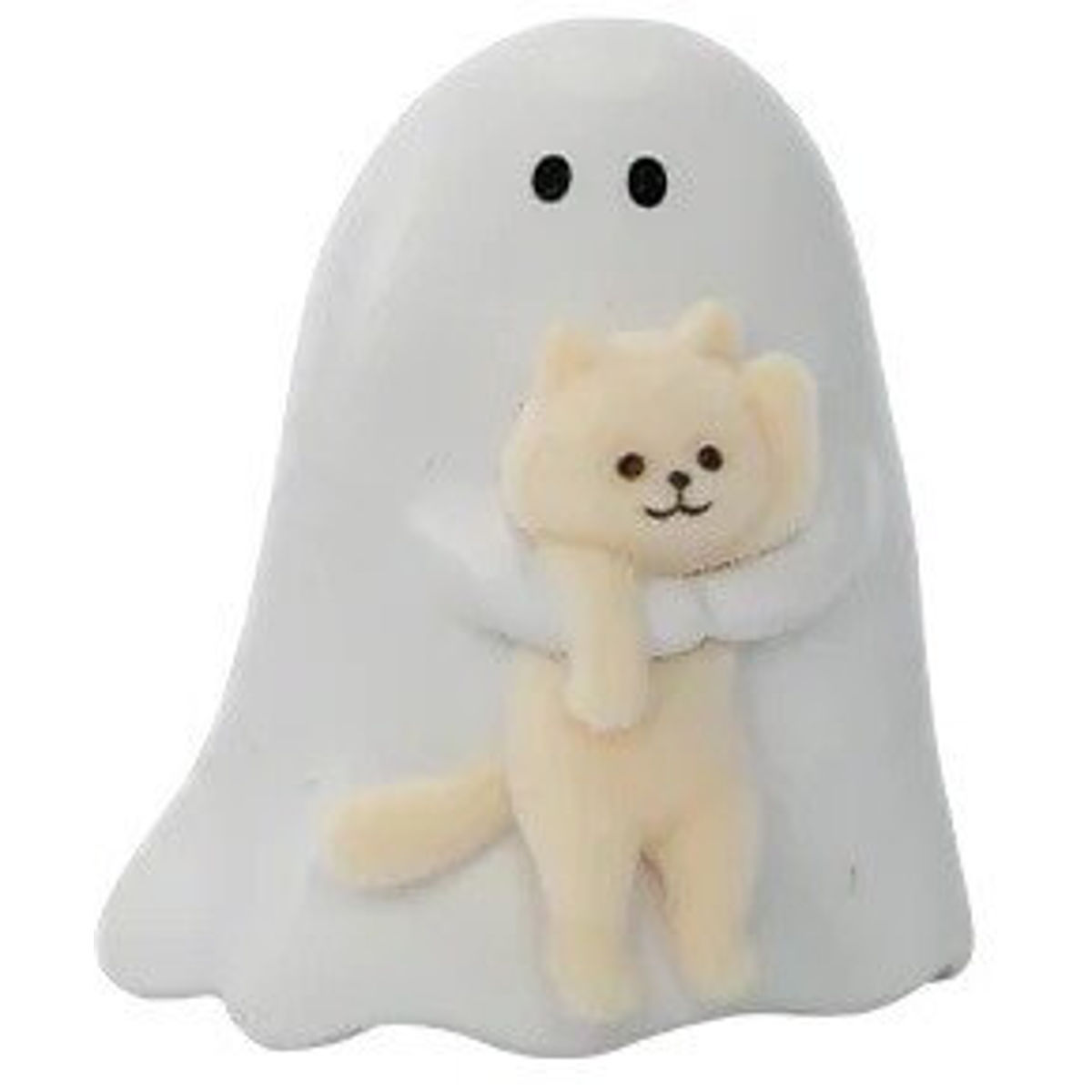 Lucky Little White Cat (Frocked)