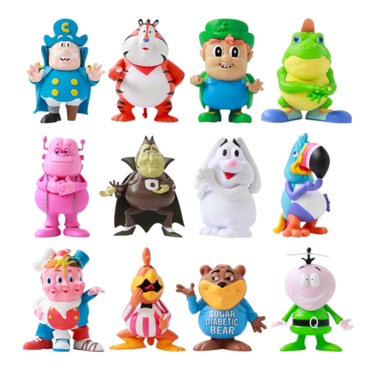 Cereal Killers Mini Figures 12-pack w/ Display Case