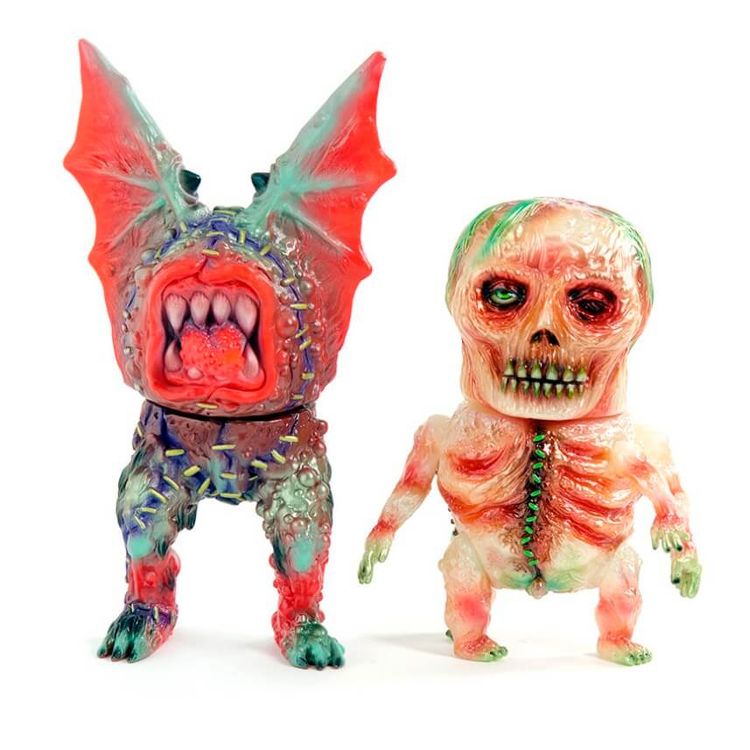  Flying Freak vs The Walking Cadaver by Splurrt