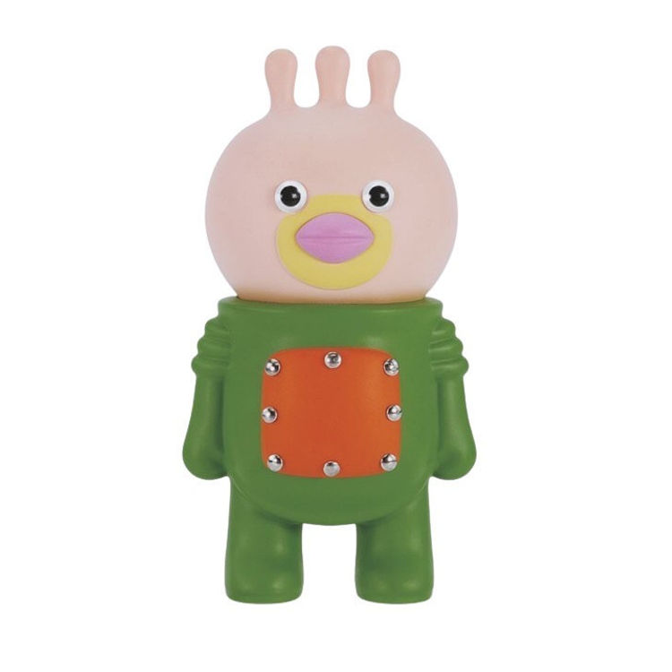 E - Beige / Green by Hatsutorin Studio