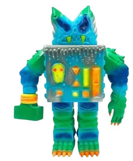 chompton × draculazer demon robot Blue / Green created by Draculazer (Michael Skattum