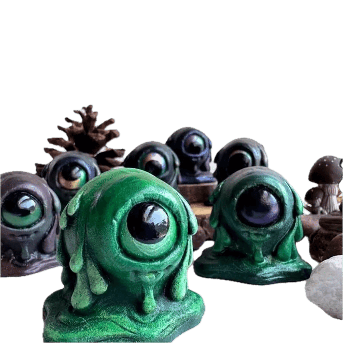 Green/Brown Ezoo w/ Green Eye