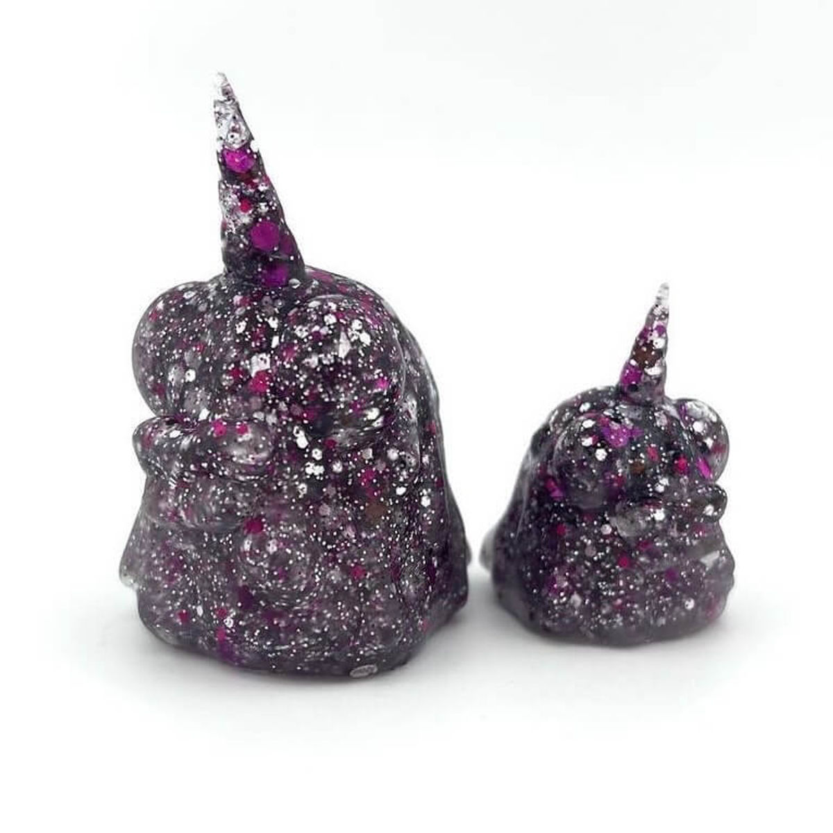 Hearts Rainbow Poppa Blobicorn w/ His Daughter