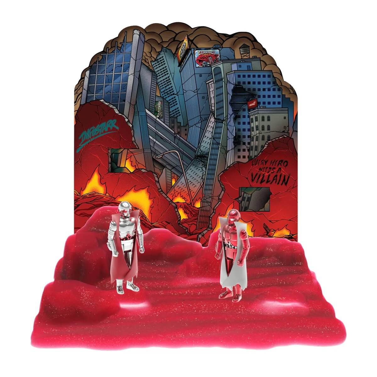 Czarface - Battle Mode Double-Sided Playset w/ Metallic Czarface & Impostarr