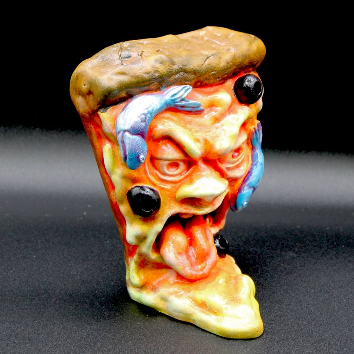 A Slice That Bites Back (Anchovy w/ Olive)