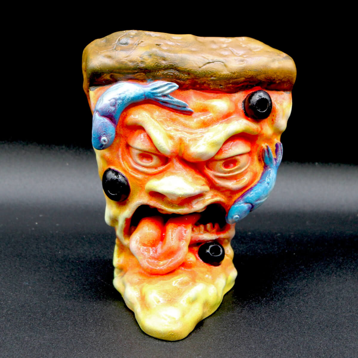 A Slice That Bites Back (Anchovy w/ Olive)