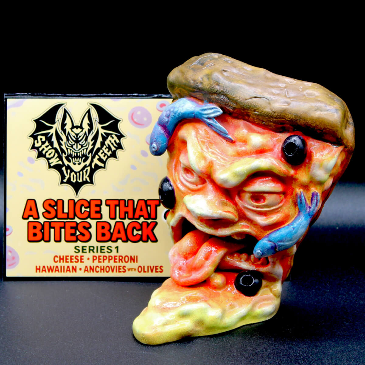 A Slice That Bites Back (Anchovy w/ Olive)