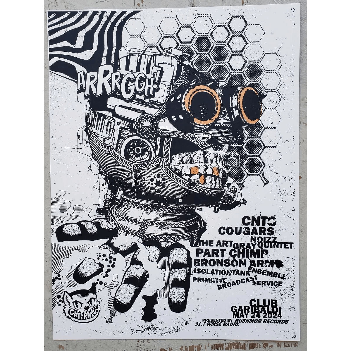 Caterwaul MKE/ Part Chimp, Bronson Arm, Cougars, Plus More