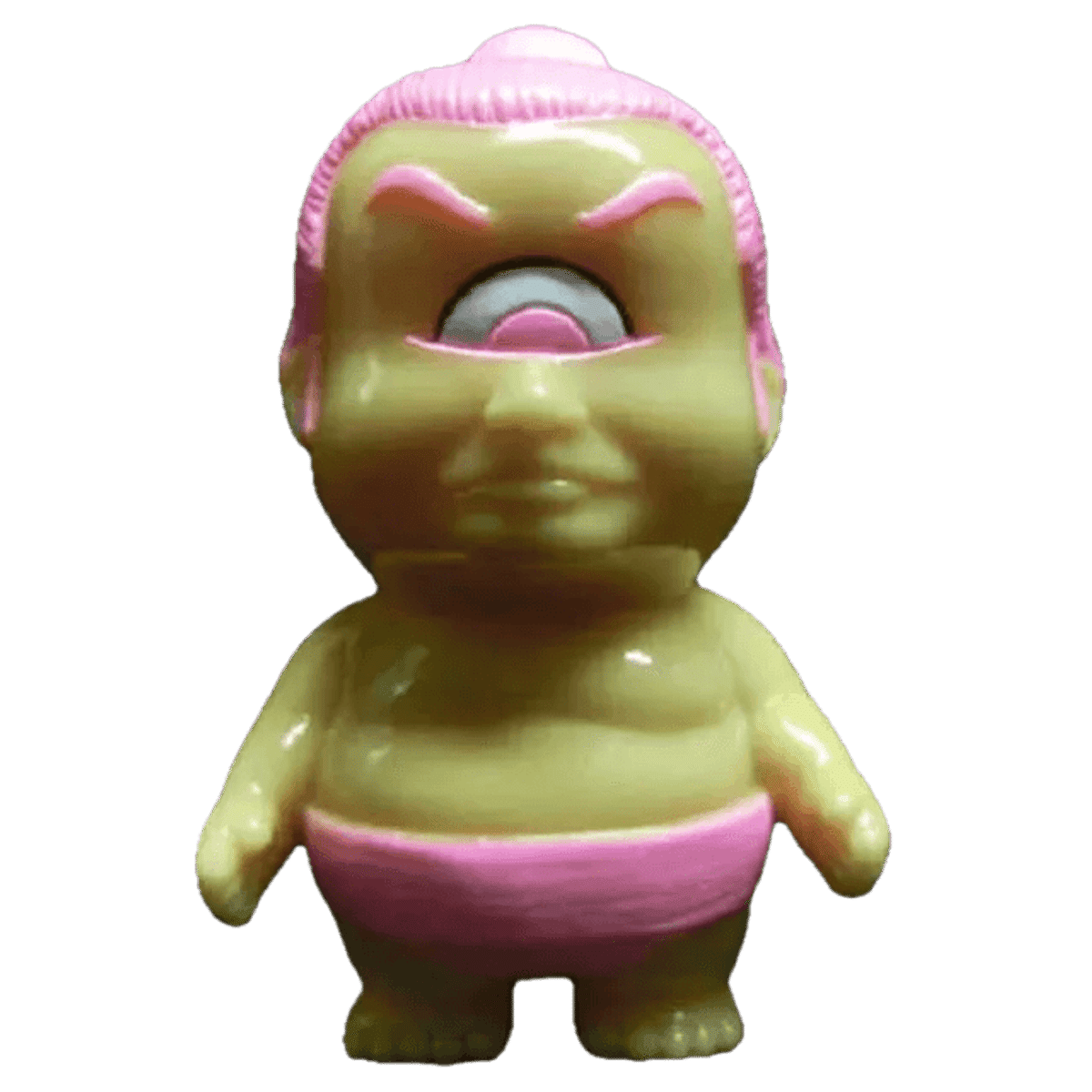 real head of Keno Fuji (skin color molding / pink hair / Turn / Pink)