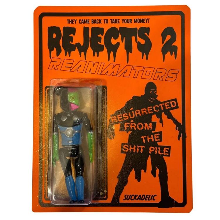 Cosmic Bear/ Rejects Carded Custom Action Figure by Spandex Toys