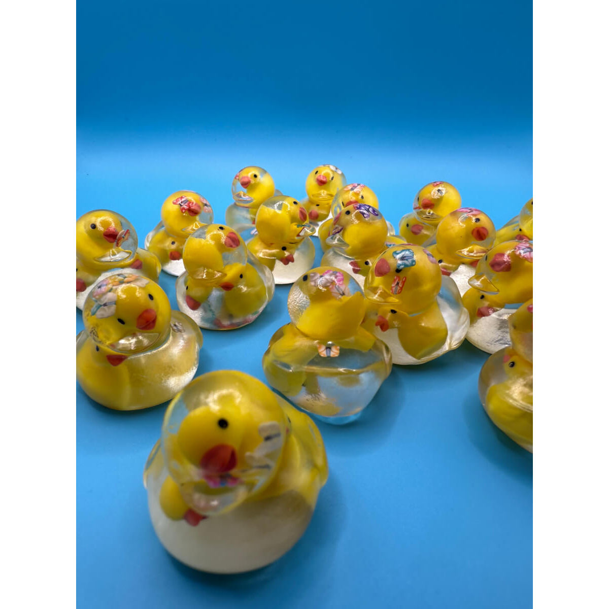 Rubber Ducky w/ butterflies