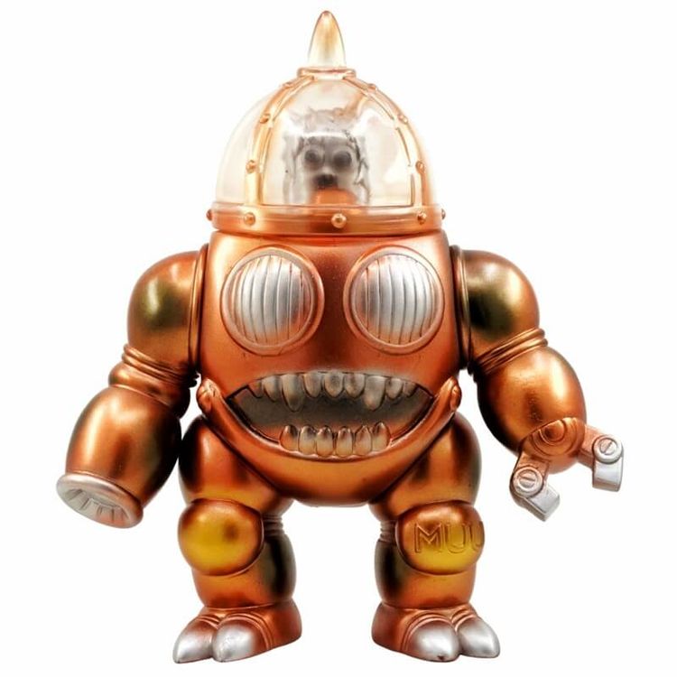 Bronze Metallic Custom Mecha Ugly Unicorn by Fig-lab // datadub