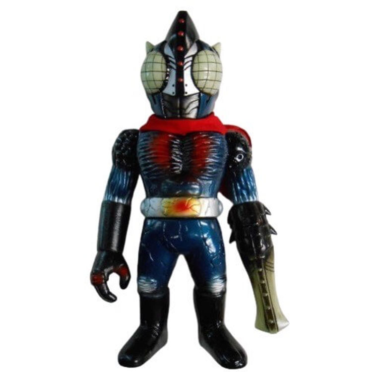 Real head [ bootleg Man / ( phosphorescent black molding / meta blue - black ) ] by Real X Head (Mori Katsura)