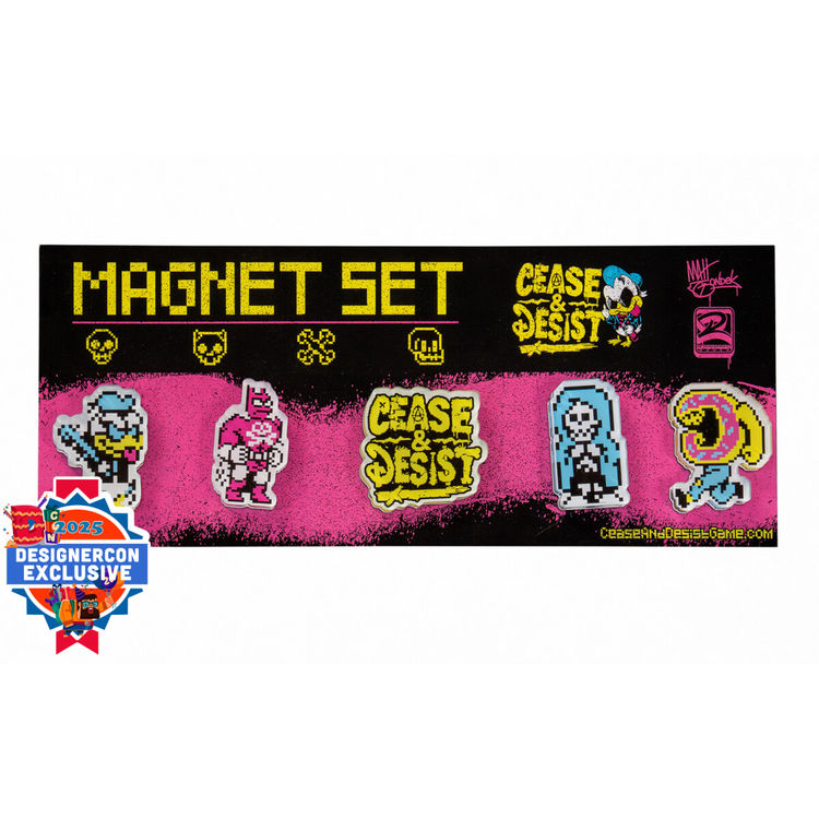 Cease & Desist Magnet Set by Matt Gondek