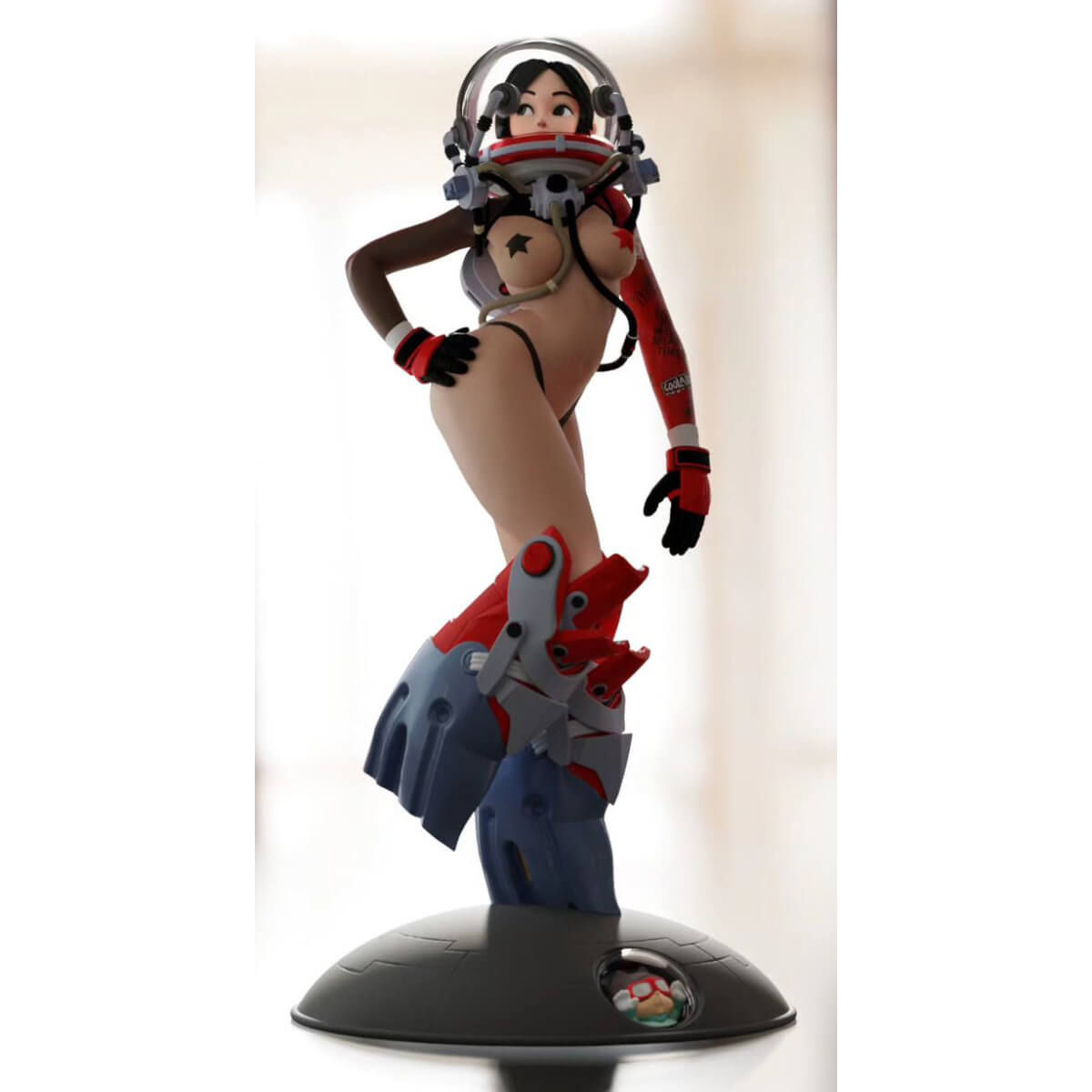 astroGirl New Years Red