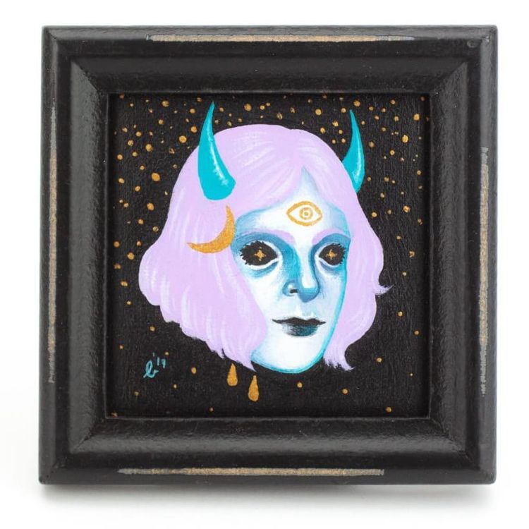 cosmic demon no. 2 by Ally Burke