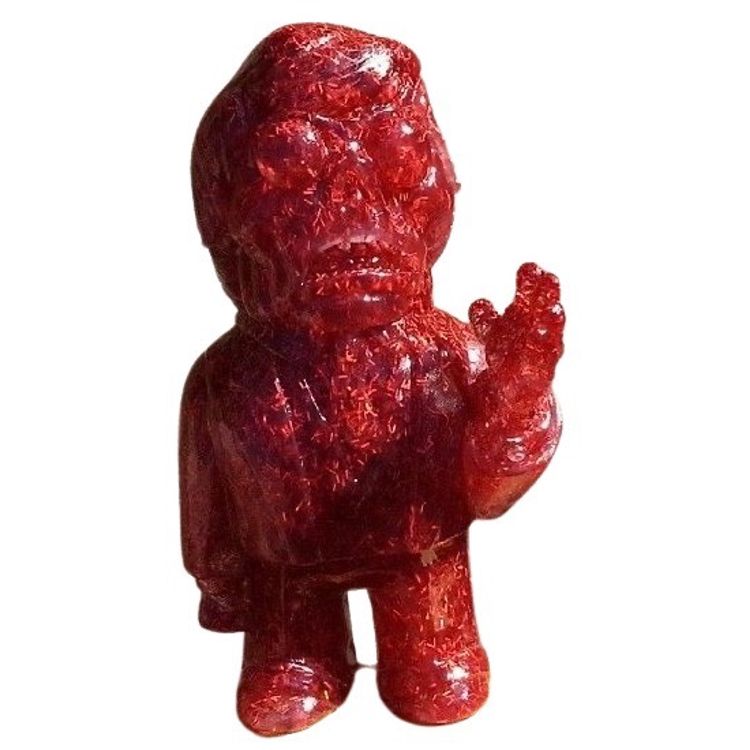 formaldehyde face (red) by Motorbot (Kevin Olson)