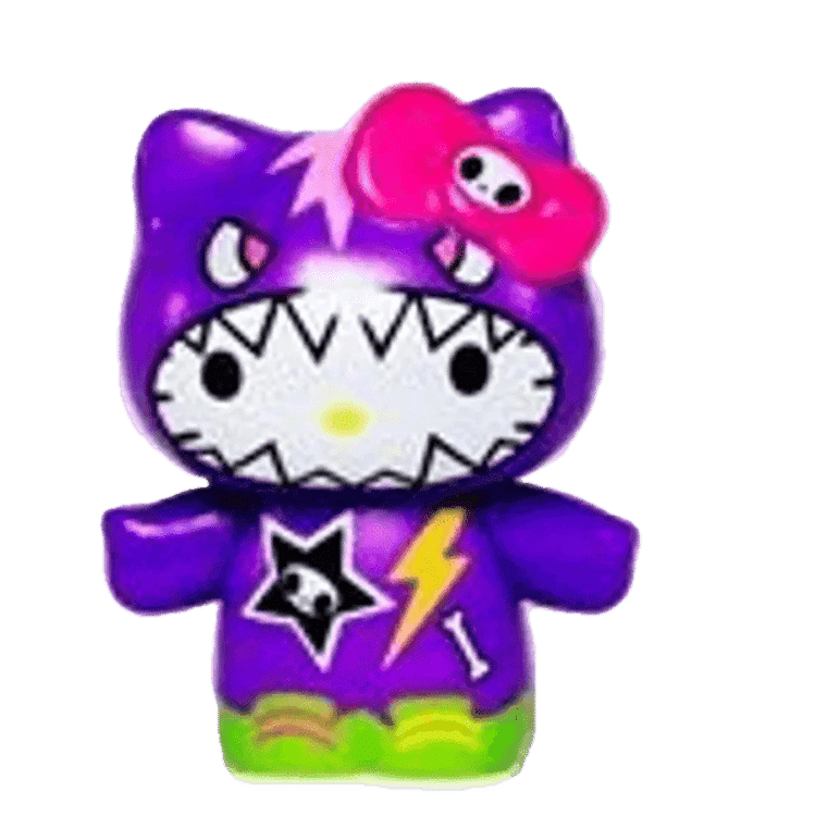 Hello Kitty Kaiju Purple by Sanrio