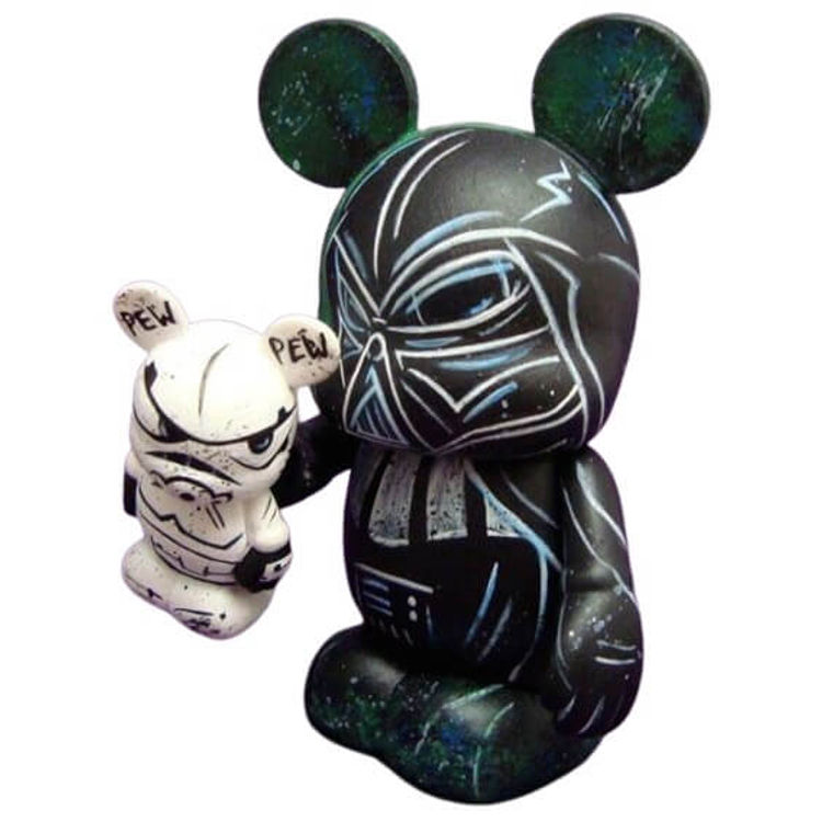 Darth Vader w/little stormtrooper by Celeste Villanueva