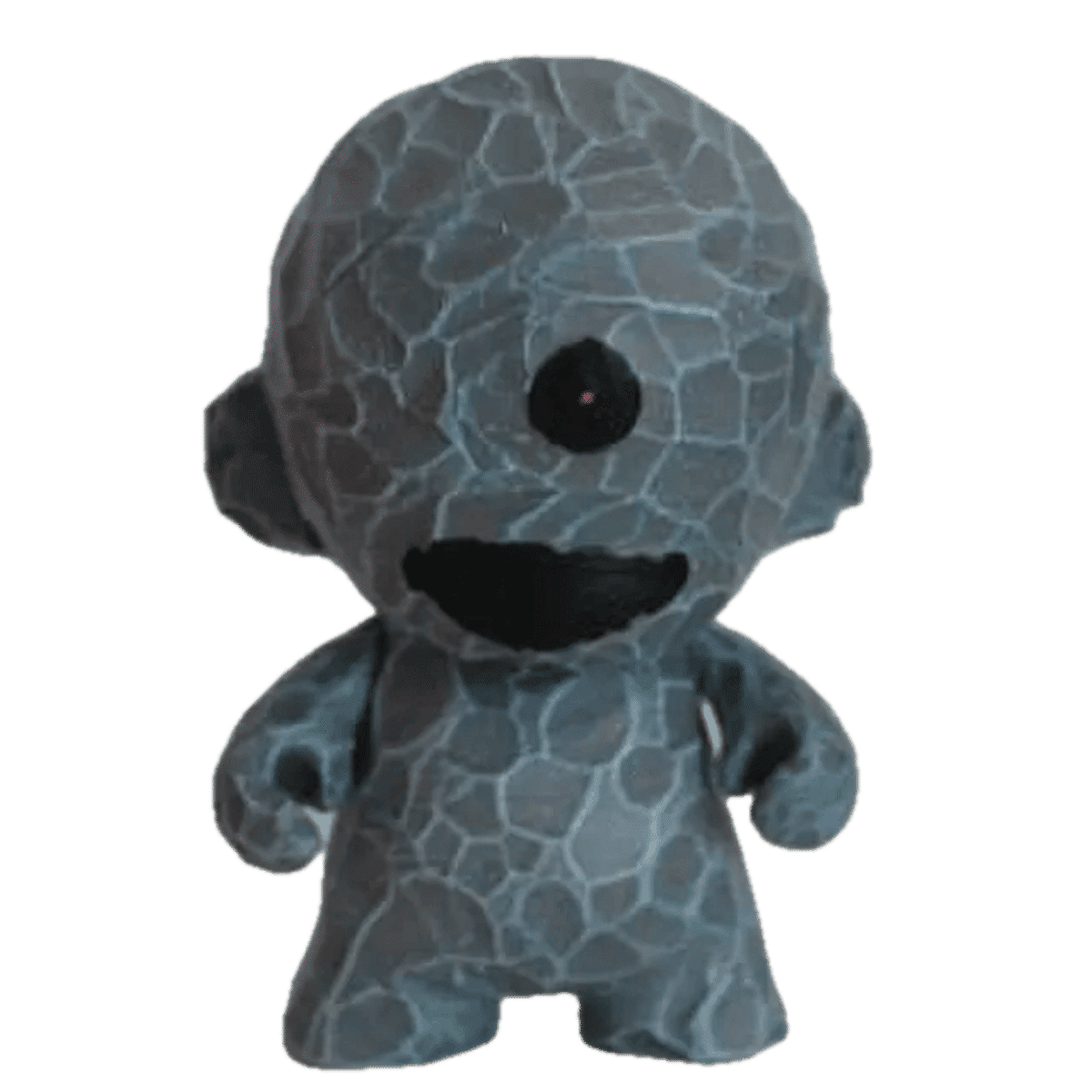 micro munny rock troll - Grey