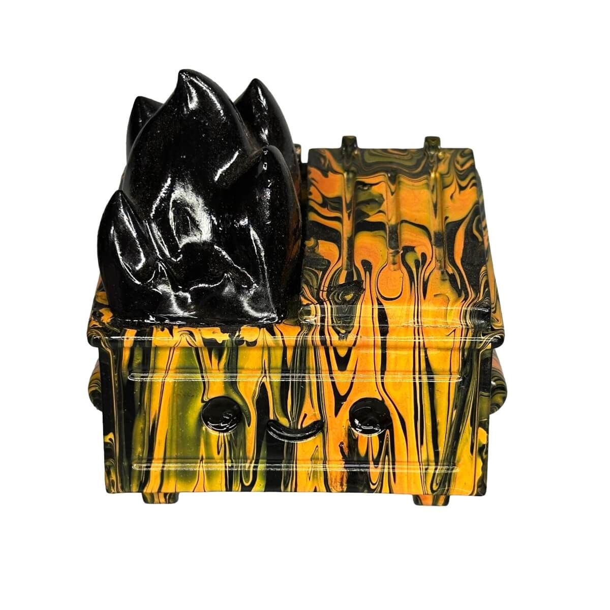 Dumpster Fire Black/orange