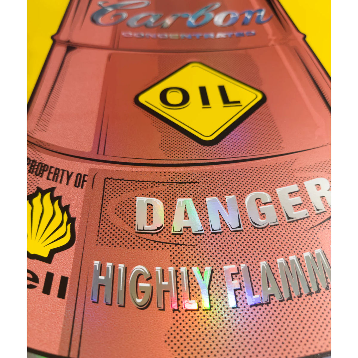 0ILY: HELL - Holographic Print