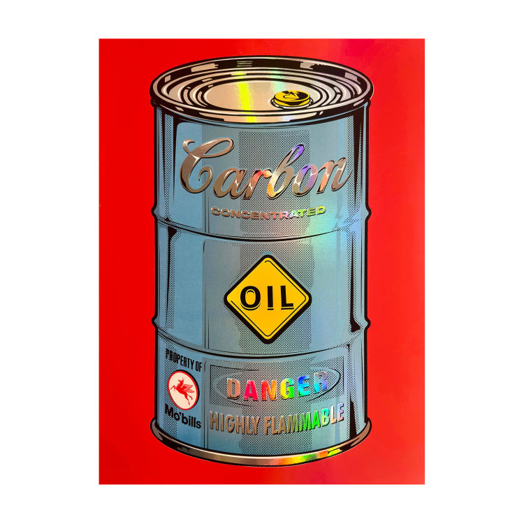 0ILY: MO'BILLS - Holographic Print by Marwan Shahin