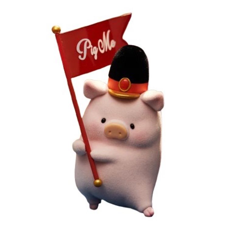 Flagman Lulu The Piggy by Cici's Story