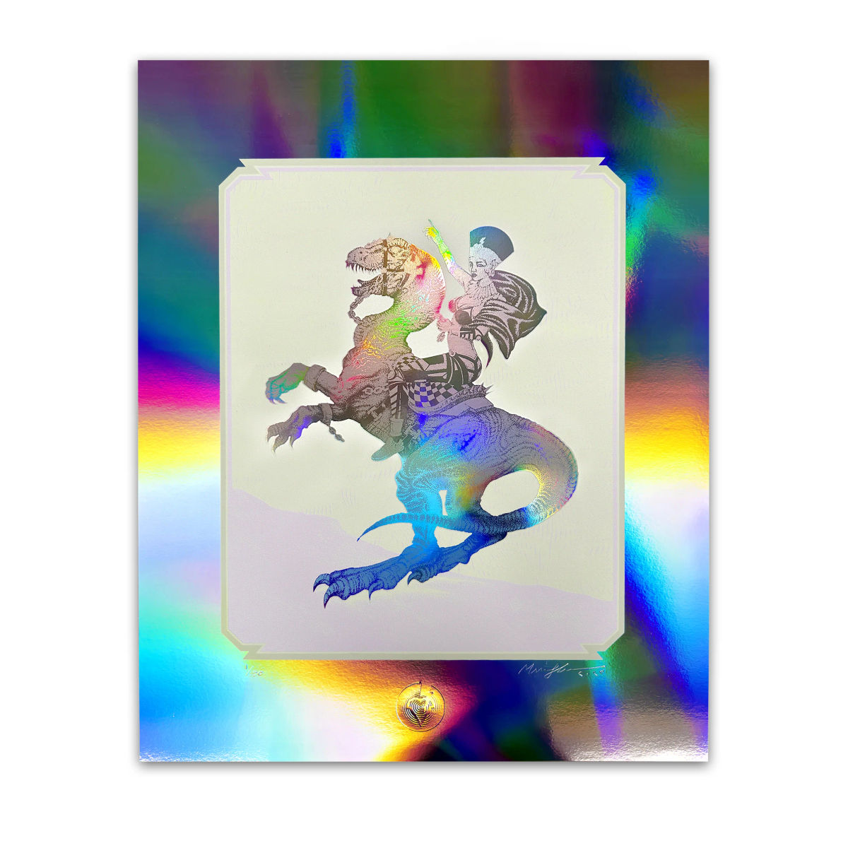 Nevertiti: Crossing The Gaps - Holographic Print (GID)