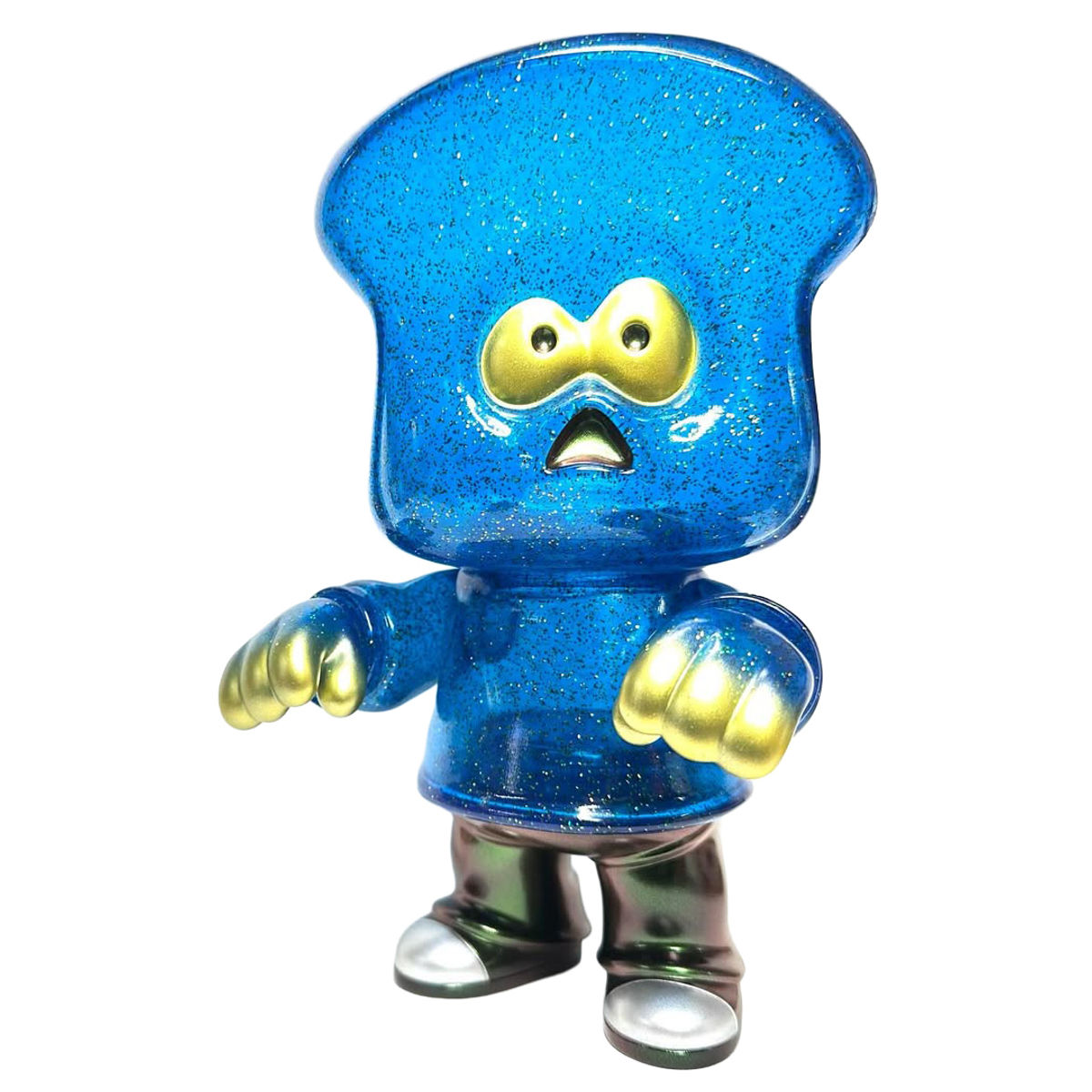 ShocKING Blue with Gold Lame