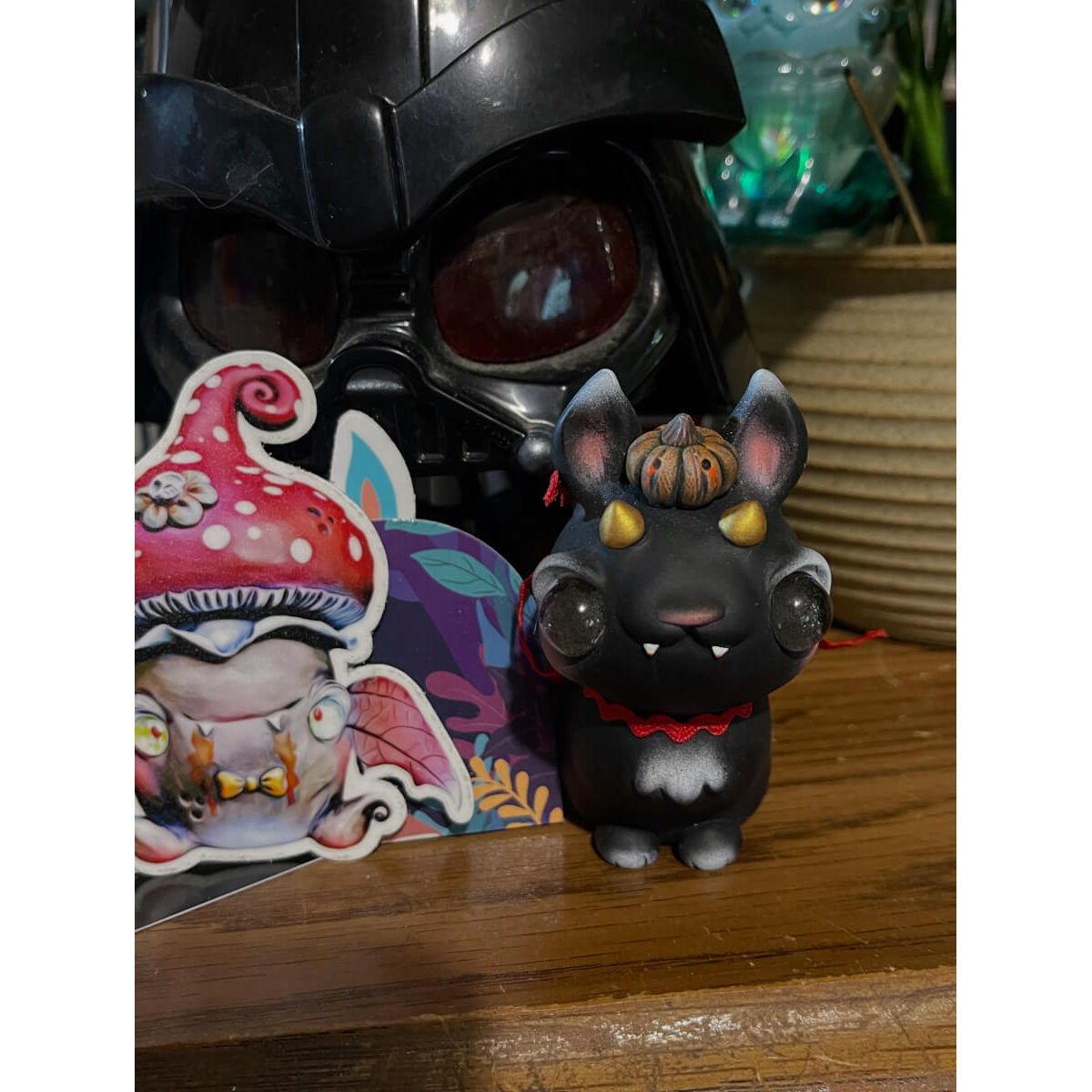 Bunnicula. w/pumpkin