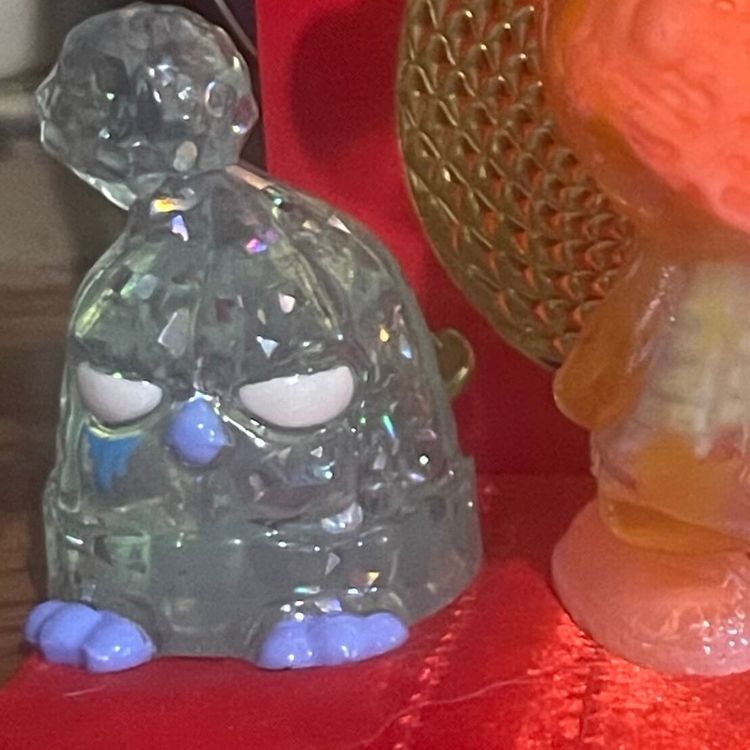 "sad" seafoam beanie birdz by Doctor Plopz