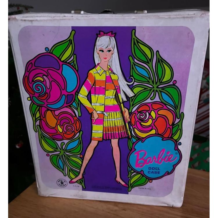 vintage 1967 barbie doll case by barbie