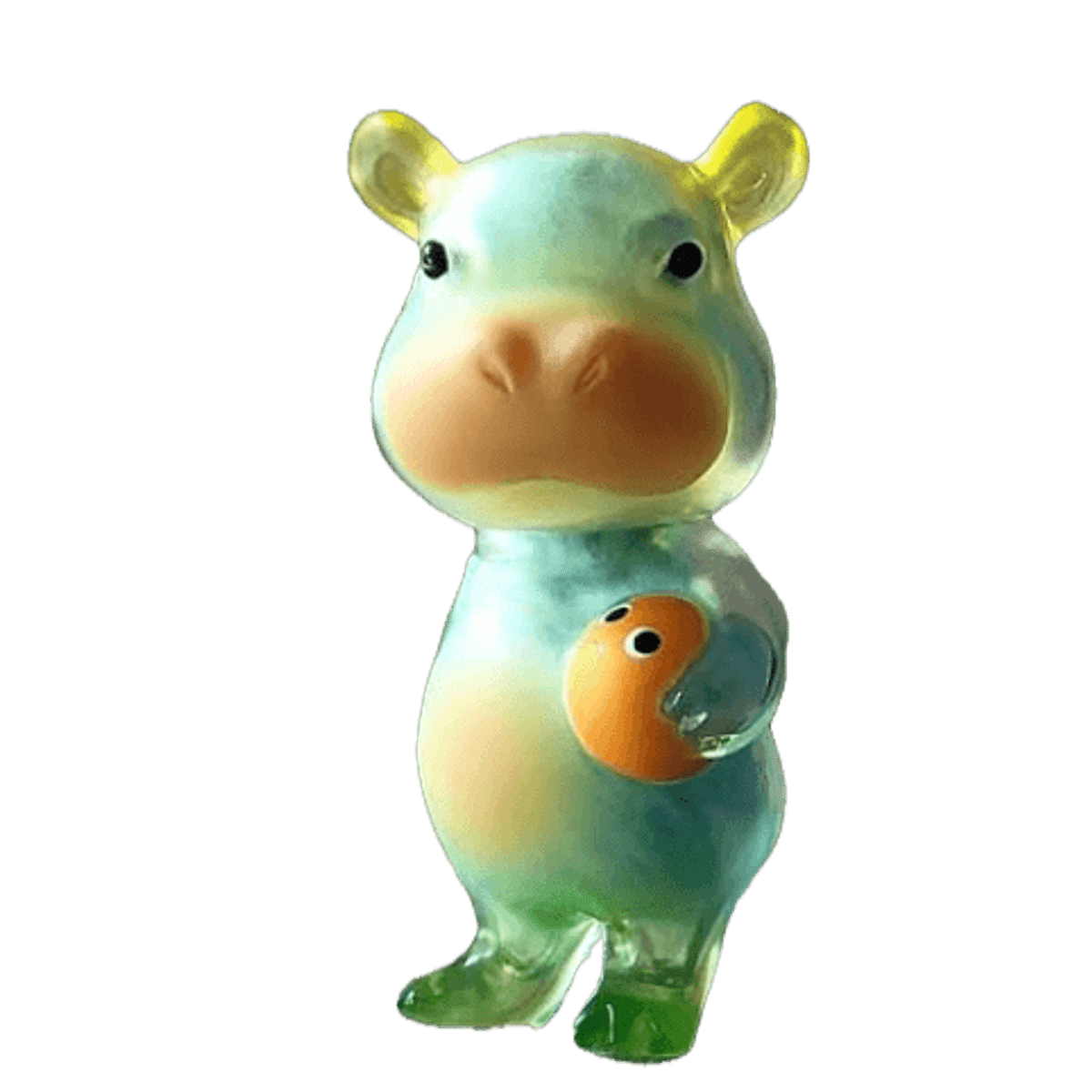 TTE Hibbo (green fur in clear/yellow)