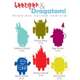 Lcfr & Dragatomi Blind-box Androids