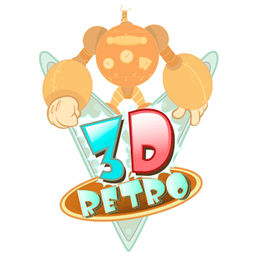 3D Retro profile image