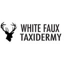 White Faux Taxidermy