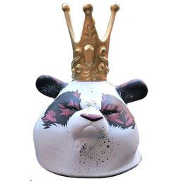 Panda King Head