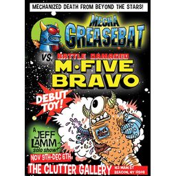 Mecha Greasebat vs. Battle Damaged M5 Bravo