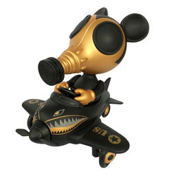 Mousemask Murphy in Airplane