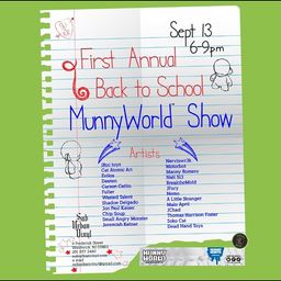 Back to School Munny World Show : 2014