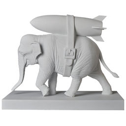 Elephant with Bomb