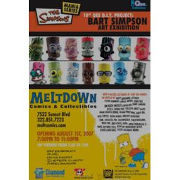Bart Simpson Art Exhibition